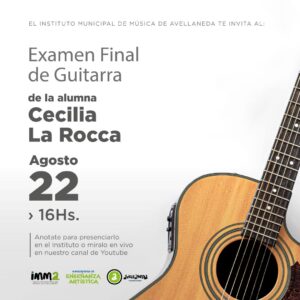 Flyer concierto La Rocca
